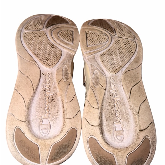 Champion Rally Pro Slip-On Sneakers | Beige & Burgundy | Women’s Size 11 - Picture 7 of 7